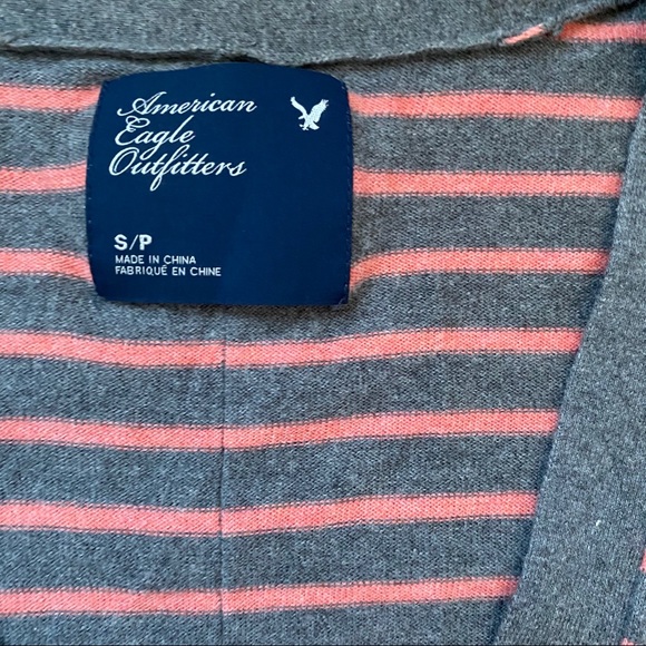AmericanEagle Short Sleeve Button Cardigan Sweater - Picture 5 of 7
